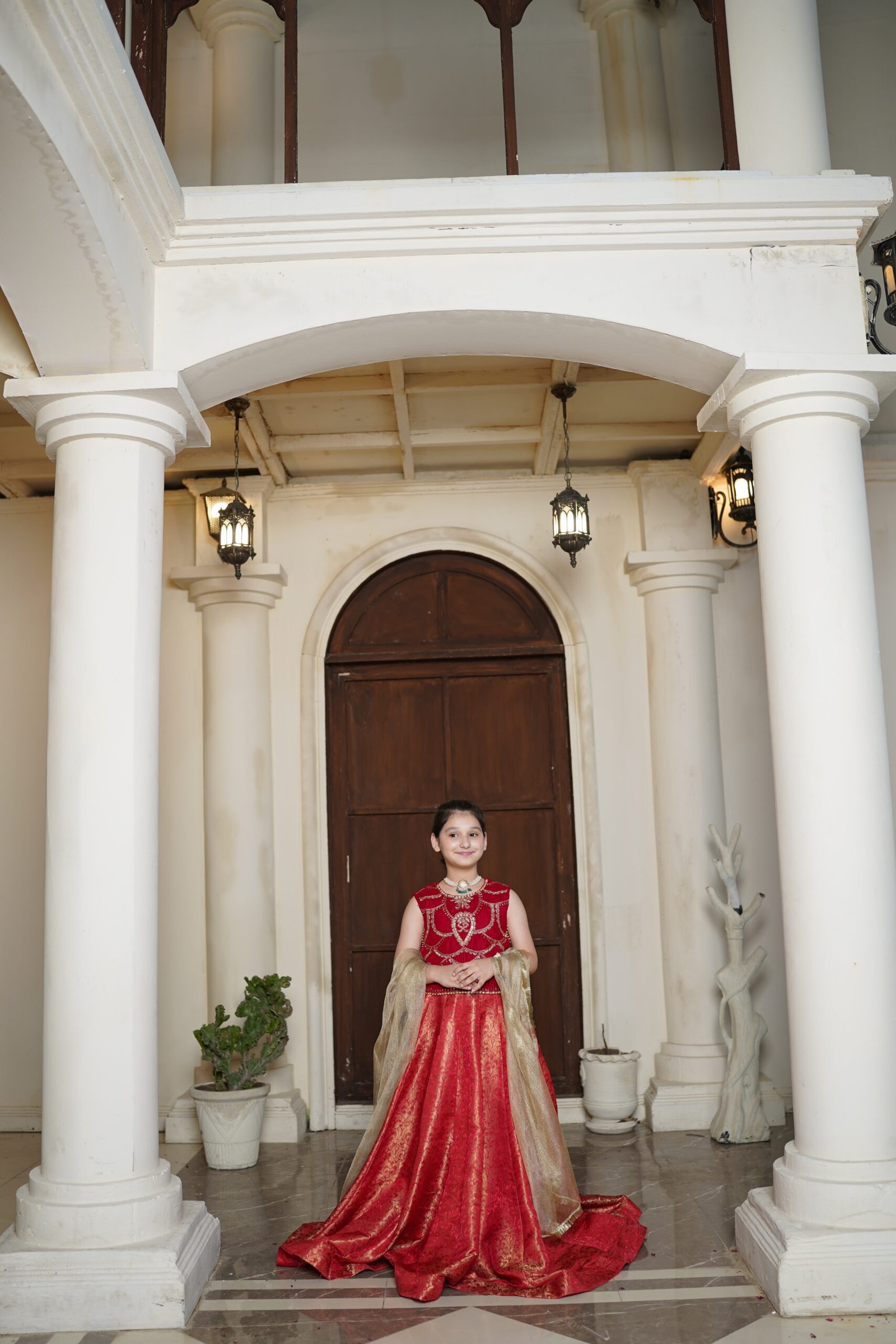 Red Lehnga Choli - Image 10