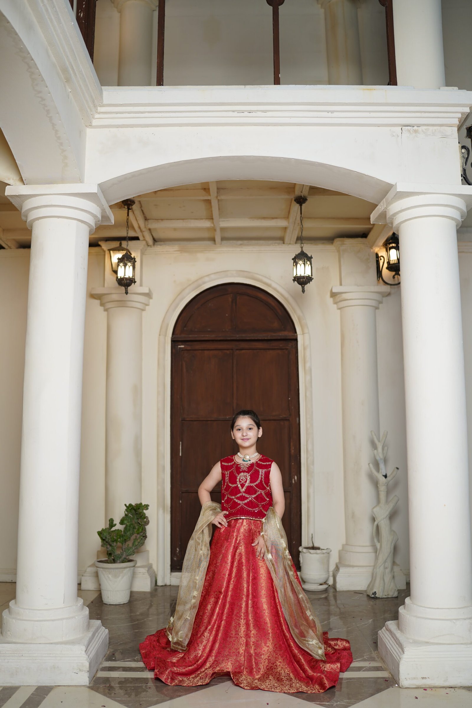 Red Lehnga Choli - Image 5
