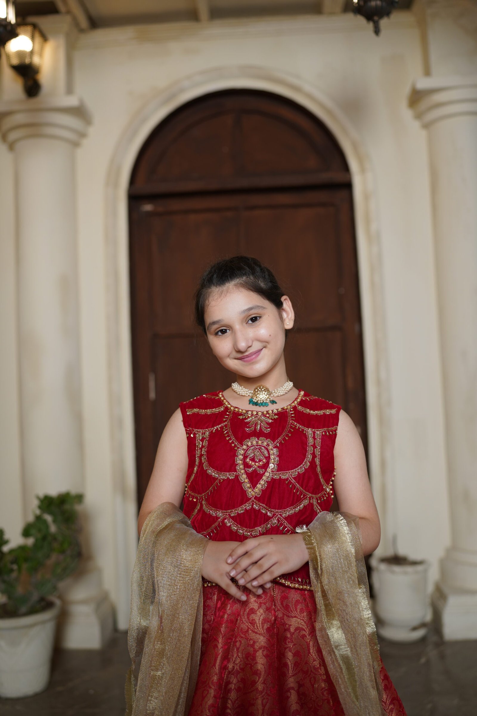 Red Lehnga Choli - Image 7