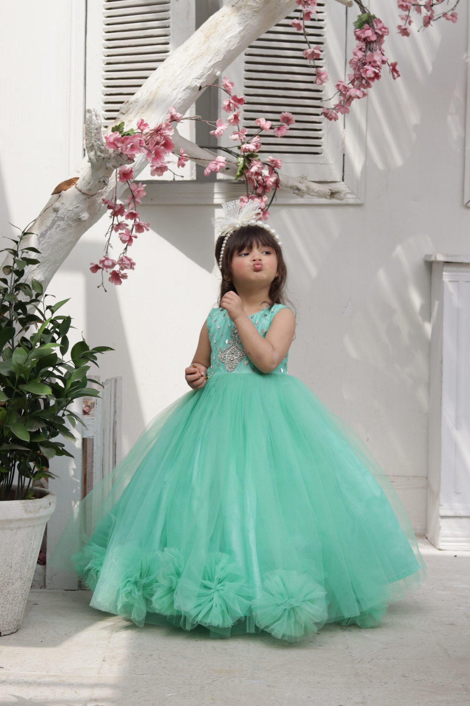 Hand Crafted Net Fairytale Dress